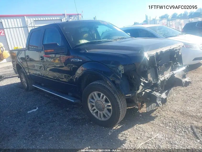 FORD F-150 2010, VIN 1FTFW1CV9AFC02095