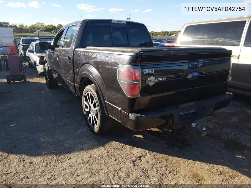 2010 FORD F-150 VIN 1FTEW1CV5AFD42754 — фото 3