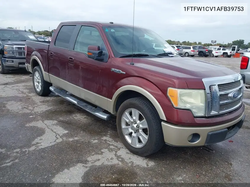 FORD F-150 2010, VIN 1FTFW1CV1AFB39753