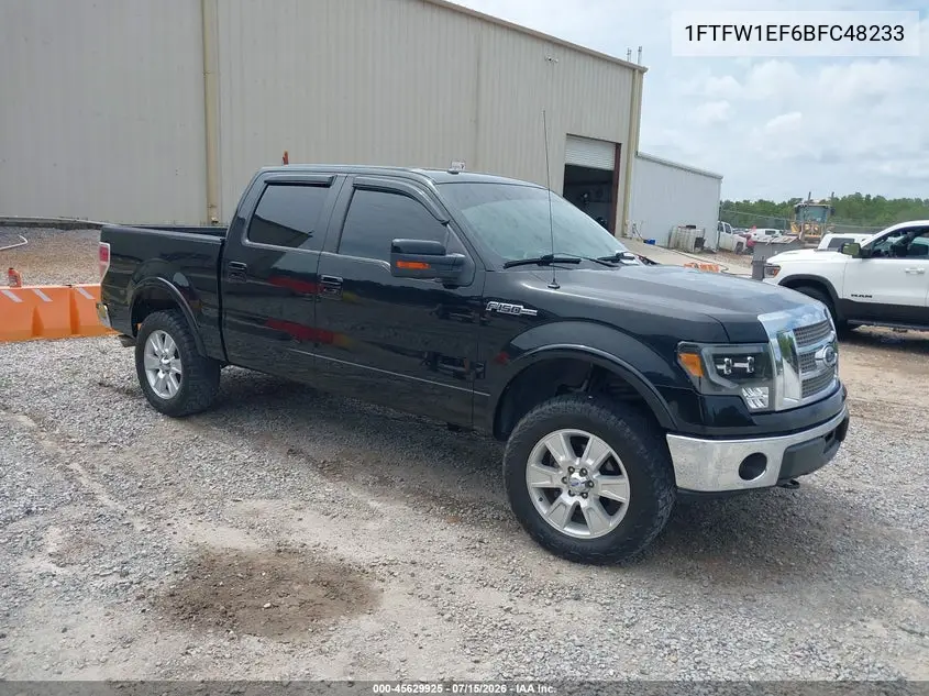 FORD F-150 2011, VIN 1FTFW1EF6BFC48233