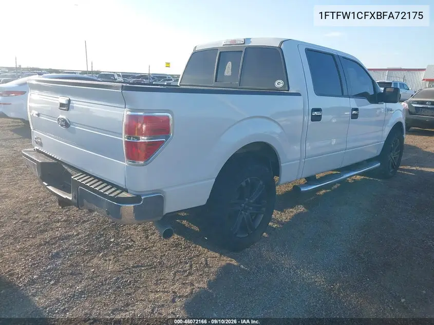 2011 FORD F-150 VIN 1FTFW1CFXBFA72175 — фото 4