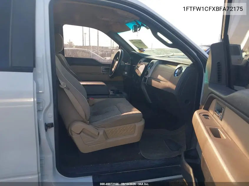 2011 FORD F-150 VIN 1FTFW1CFXBFA72175 — фото 5