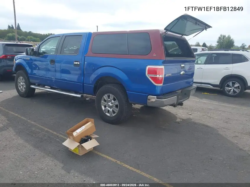 2011 FORD F-150 VIN 1FTFW1EF1BFB12849 — фото 3
