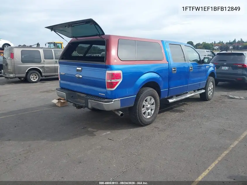 2011 FORD F-150 VIN 1FTFW1EF1BFB12849 — фото 4