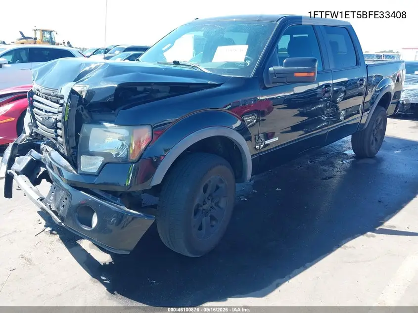 2011 FORD F-150 VIN 1FTFW1ET5BFD33408 — фото 2