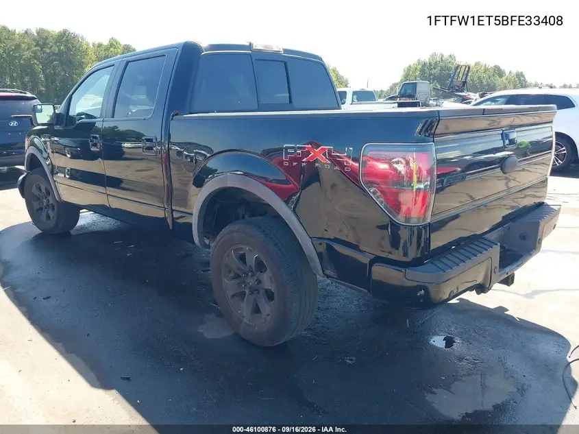 2011 FORD F-150 VIN 1FTFW1ET5BFD33408 — фото 3