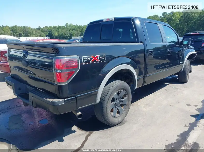 2011 FORD F-150 VIN 1FTFW1ET5BFD33408 — фото 4