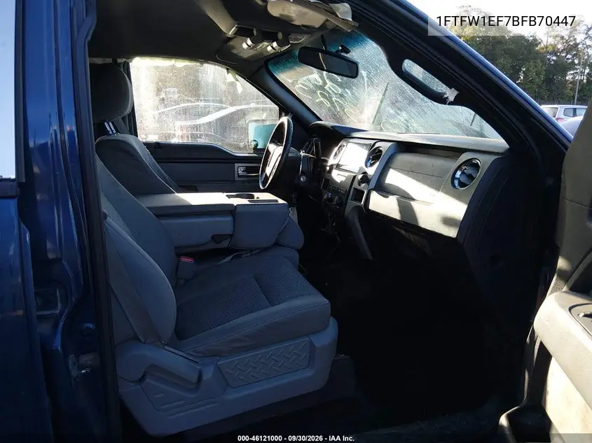 FORD F-150 2011, VIN 1FTFW1EF7BFB70447