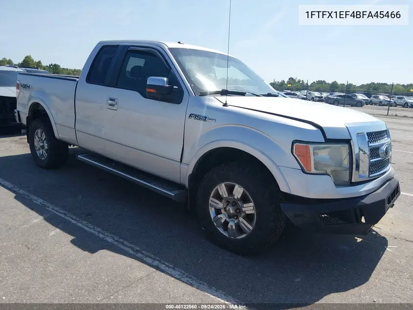 FORD F-150 2011, VIN 1FTFX1EF4BFA45466