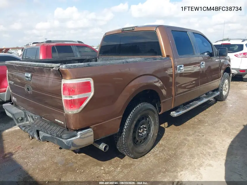 2011 FORD F-150 VIN 1FTEW1CM4BFC38734 — фото 4