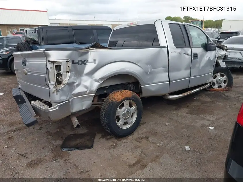 2011 FORD F-150 VIN 1FTFX1ET7BFC31315 — фото 4