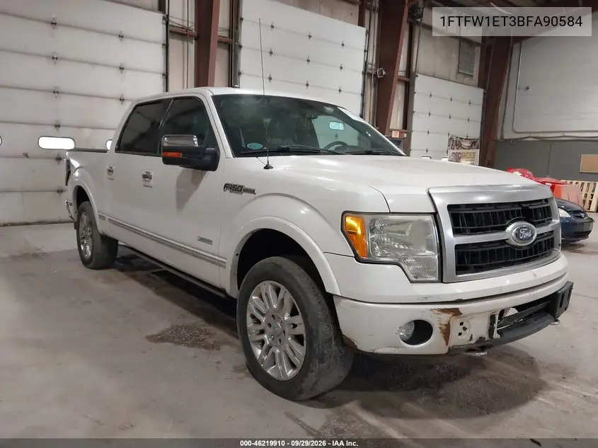 FORD F-150 2011, VIN 1FTFW1ET3BFA90584