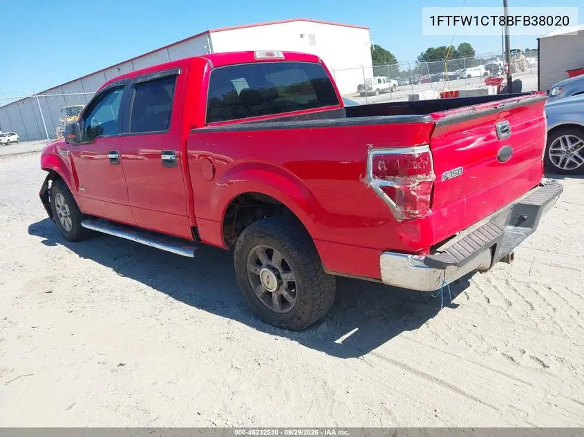 2011 FORD F-150 VIN 1FTFW1CT8BFB38020 — фото 3