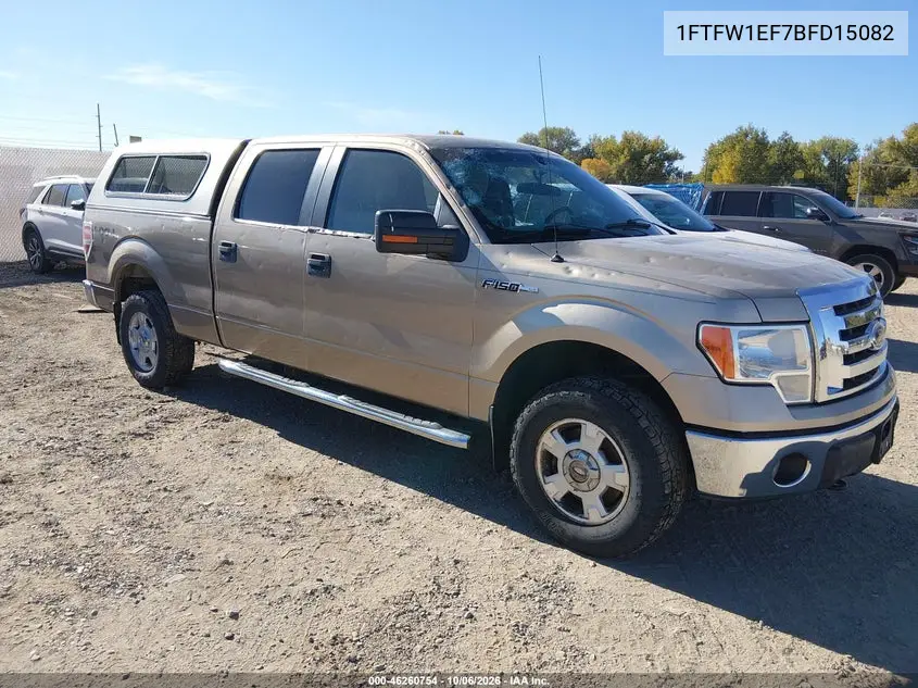 FORD F-150 2011, VIN 1FTFW1EF7BFD15082