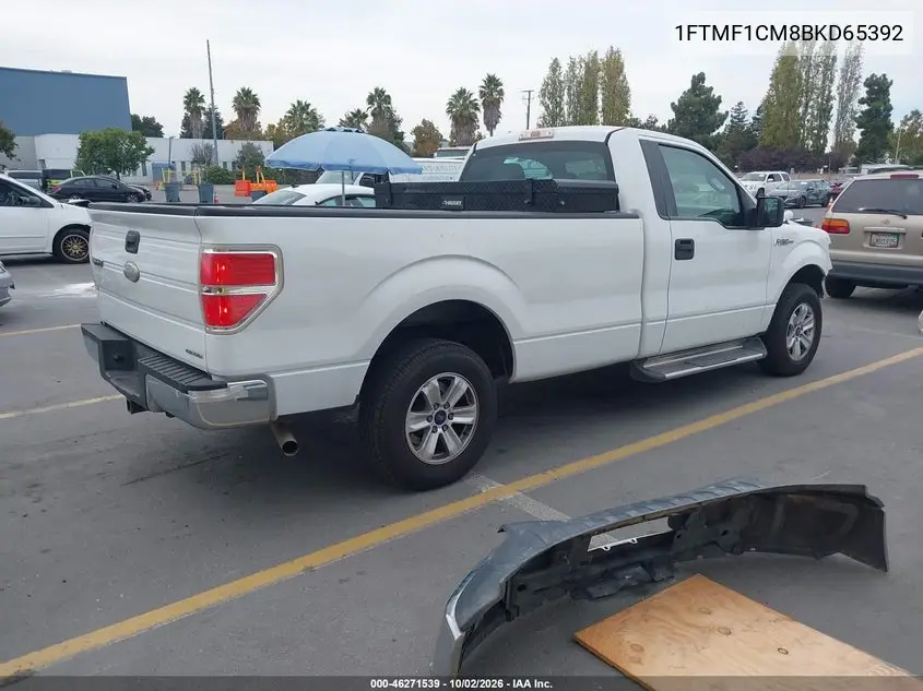 2011 FORD F-150 VIN 1FTMF1CM8BKD65392 — фото 4