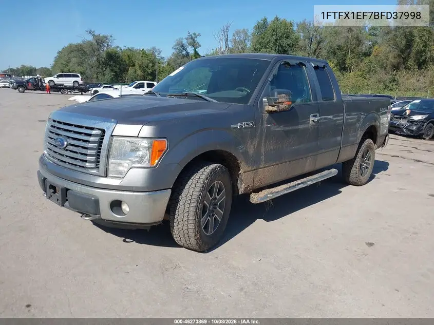 2011 FORD F-150 VIN 1FTFX1EF7BFD37998 — фото 2