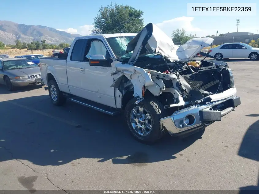 FORD F-150 2011, VIN 1FTFX1EF5BKE22359