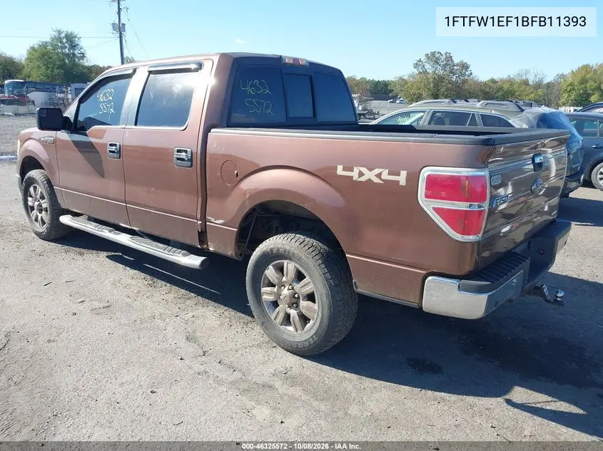 2011 FORD F-150 VIN 1FTFW1EF1BFB11393 — фото 3