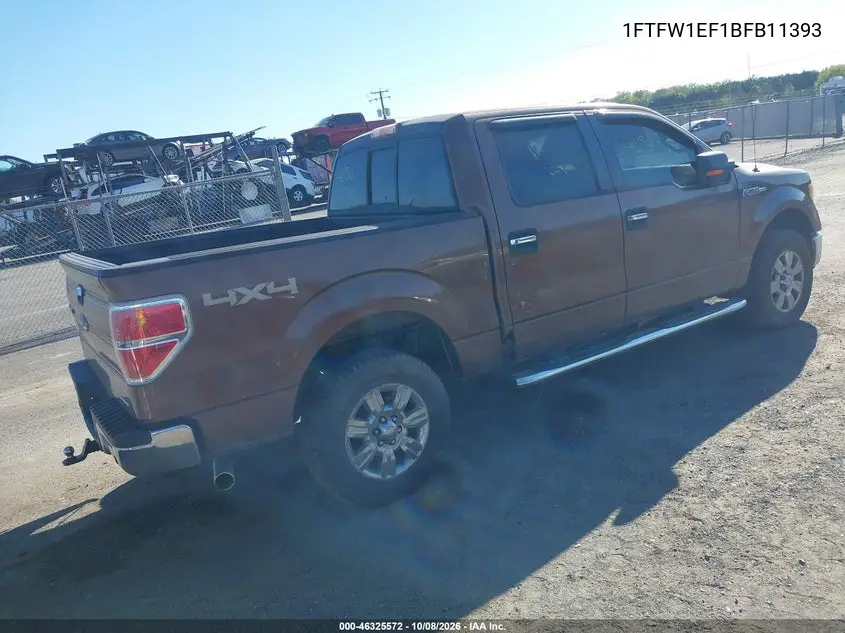 2011 FORD F-150 VIN 1FTFW1EF1BFB11393 — фото 4