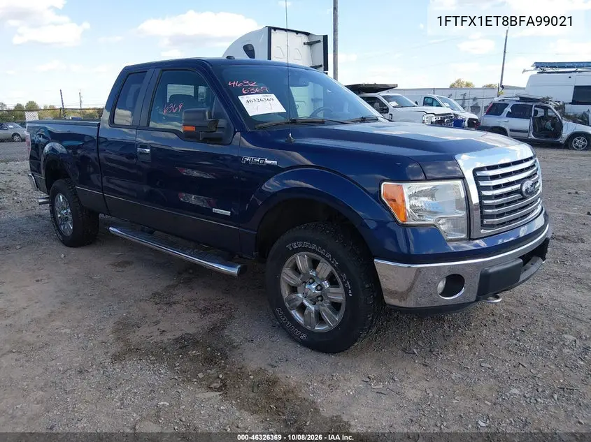 FORD F-150 2011, VIN 1FTFX1ET8BFA99021