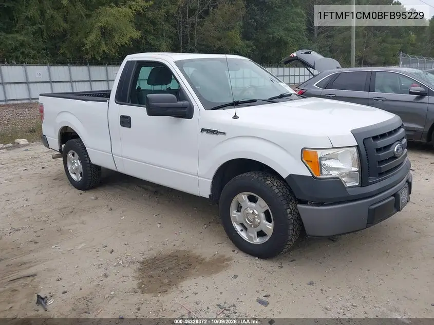 FORD F-150 2011, VIN 1FTMF1CM0BFB95229