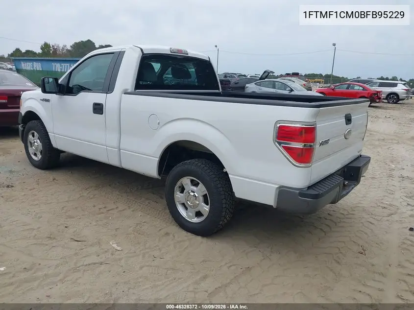 2011 FORD F-150 VIN 1FTMF1CM0BFB95229 — фото 3