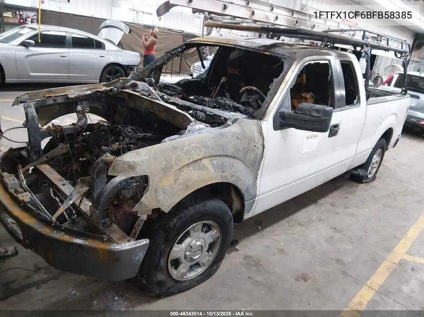 2011 FORD F-150 VIN 1FTFX1CF6BFB58385 — фото 2
