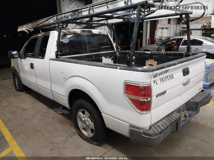2011 FORD F-150 VIN 1FTFX1CF6BFB58385 — фото 3