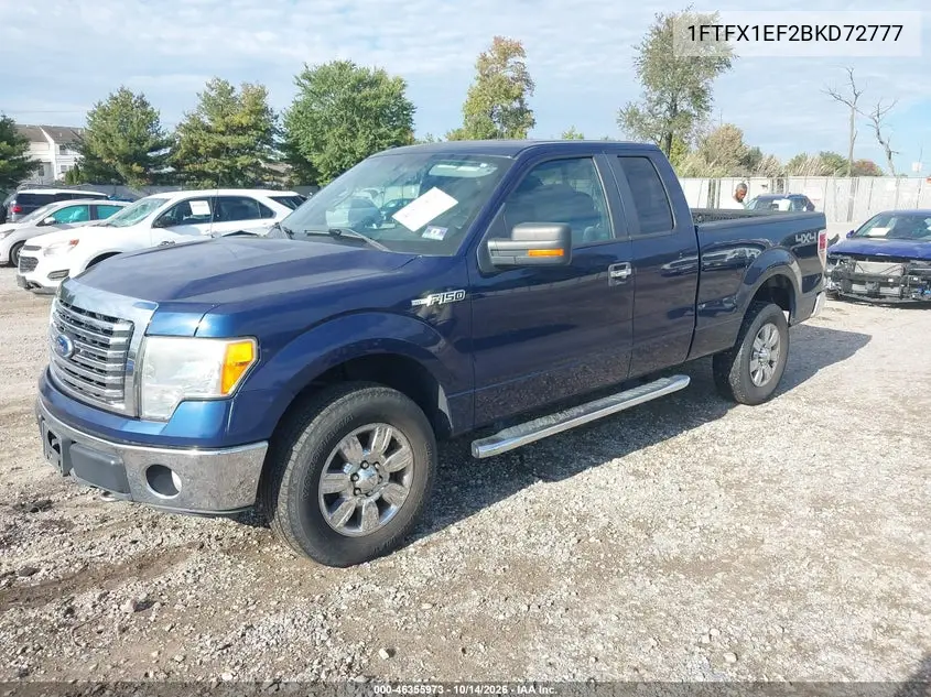 2011 FORD F-150 VIN 1FTFX1EF2BKD72777 — фото 2