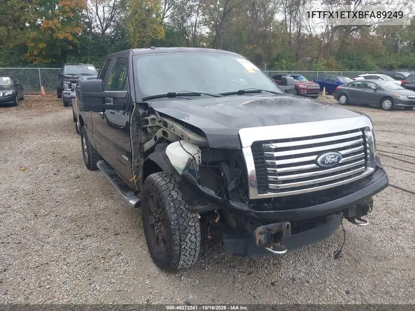 FORD F-150 2011, VIN 1FTFX1ETXBFA89249