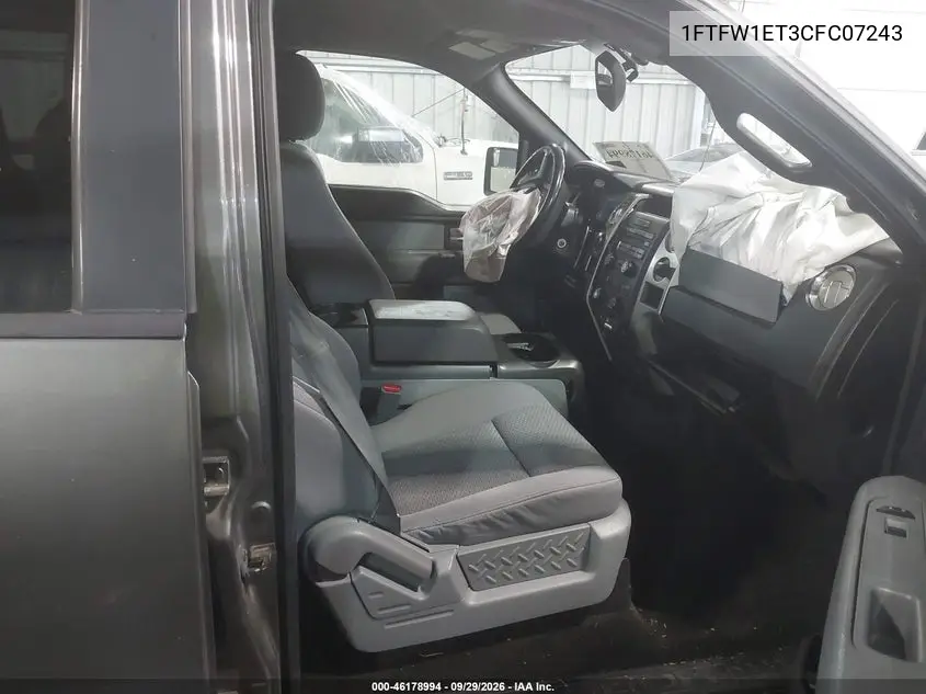 2012 FORD F-150 VIN 1FTFW1ET3CFC07243 — фото 5