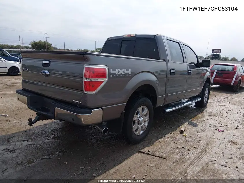 2012 FORD F-150 VIN 1FTFW1EF7CFC53104 — фото 4