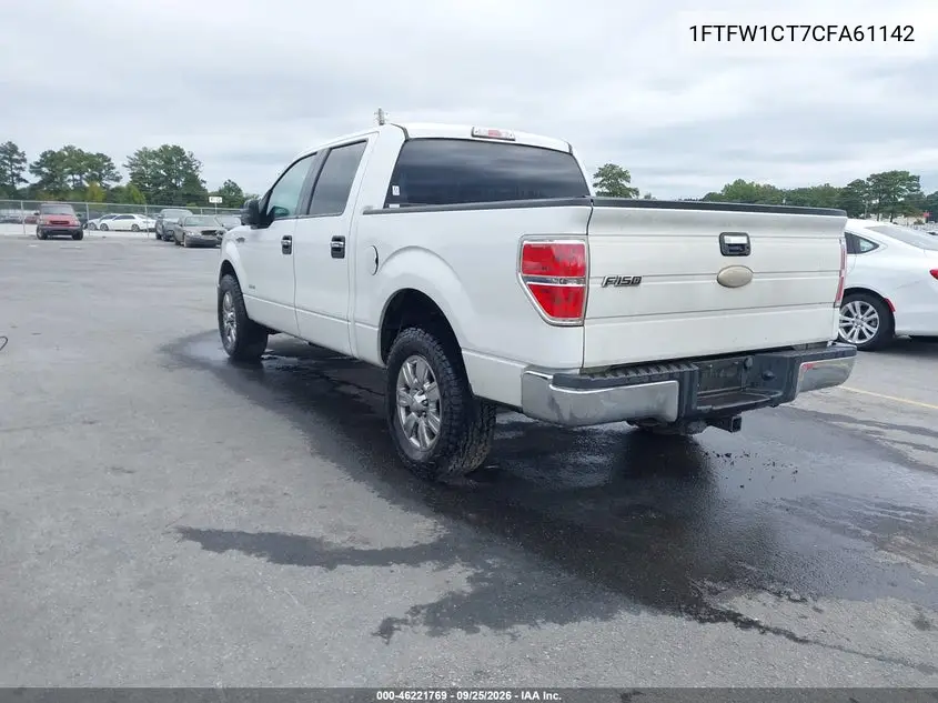 2012 FORD F-150 VIN 1FTFW1CT7CFA61142 — фото 3