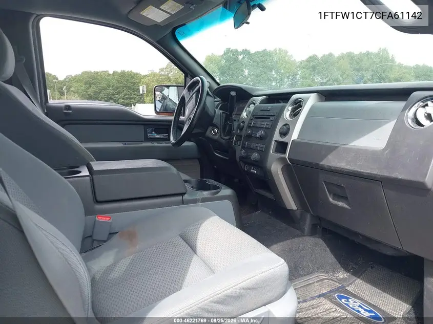 2012 FORD F-150 VIN 1FTFW1CT7CFA61142 — фото 5