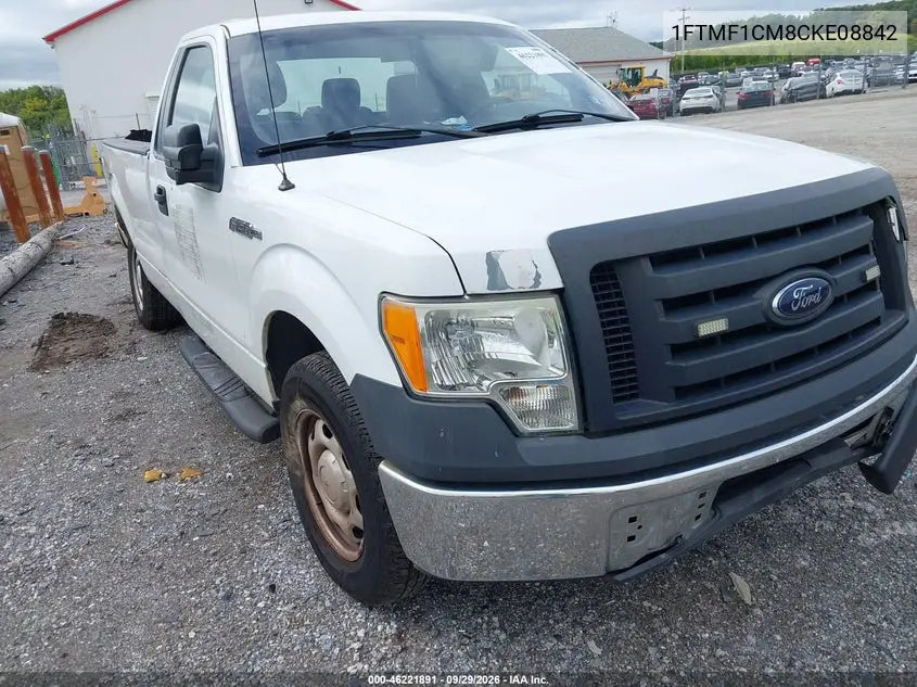 FORD F-150 2012, VIN 1FTMF1CM8CKE08842