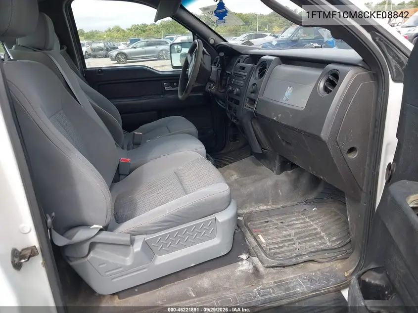 2012 FORD F-150 VIN 1FTMF1CM8CKE08842 — фото 5