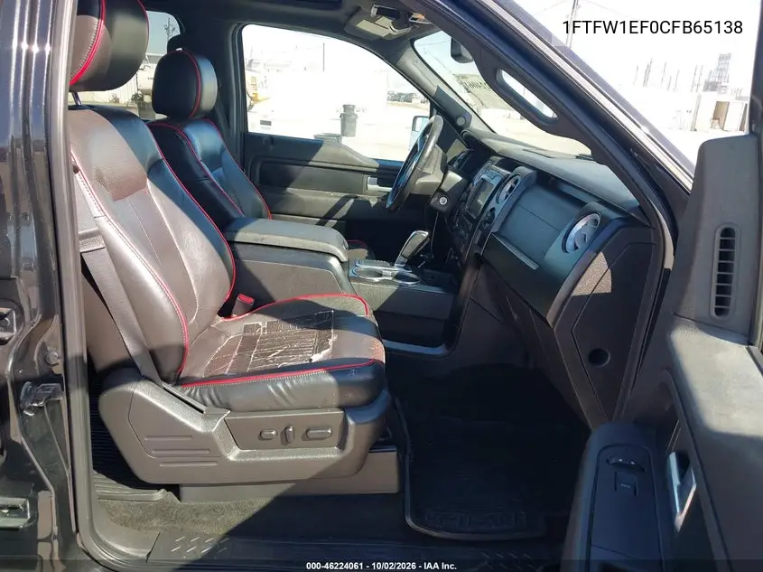 2012 FORD F-150 VIN 1FTFW1EF0CFB65138 — фото 5