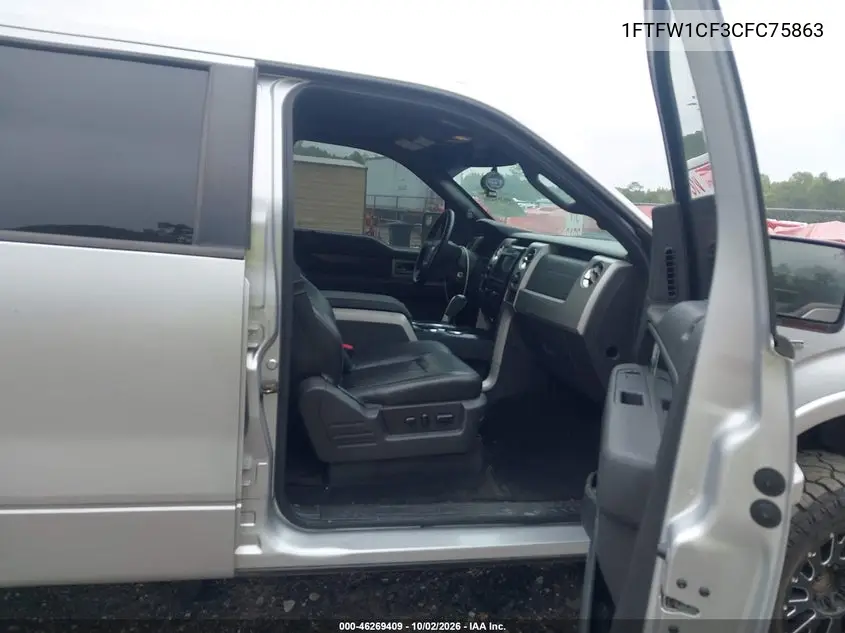 2012 FORD F-150 VIN 1FTFW1CF3CFC75863 — фото 5