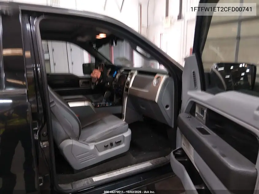 2012 FORD F-150 VIN 1FTFW1ET2CFD00741 — фото 5