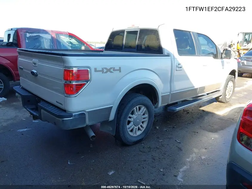 2012 FORD F-150 VIN 1FTFW1EF2CFA29223 — фото 4