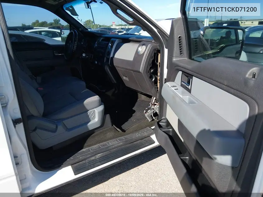 2012 FORD F-150 VIN 1FTFW1CT1CKD71200 — фото 5