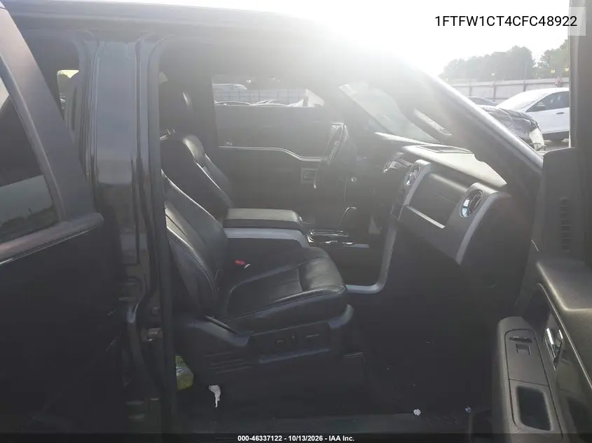 2012 FORD F-150 VIN 1FTFW1CT4CFC48922 — фото 5