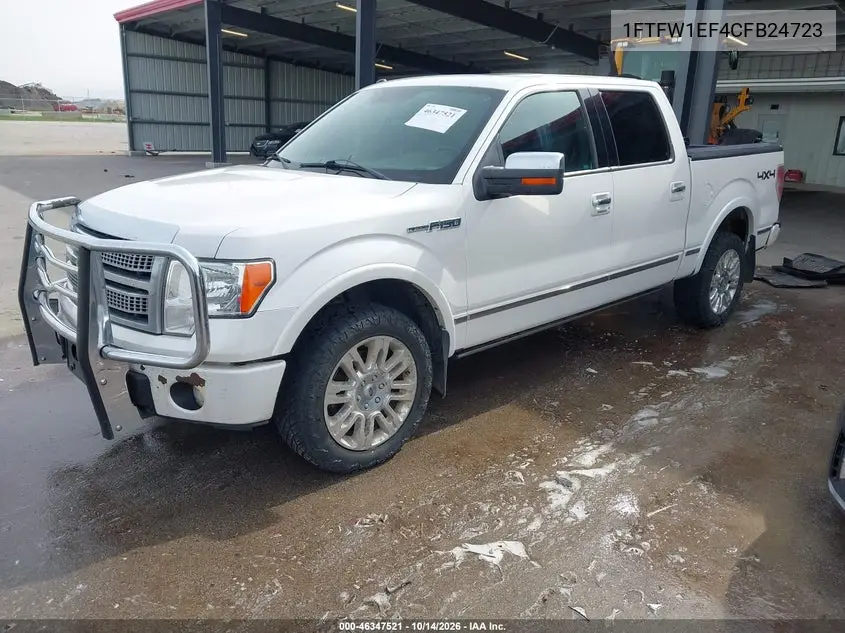2012 FORD F-150 VIN 1FTFW1EF4CFB24723 — фото 2