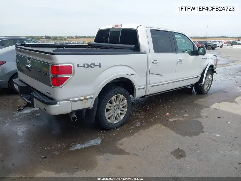 2012 FORD F-150 VIN 1FTFW1EF4CFB24723 — фото 4