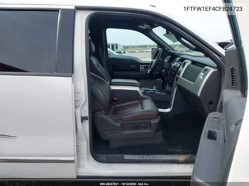 2012 FORD F-150 VIN 1FTFW1EF4CFB24723 — фото 5