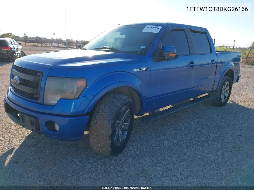 2013 FORD F-150 VIN 1FTFW1CT8DKG26166 — фото 2