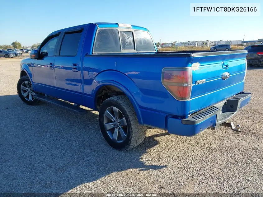2013 FORD F-150 VIN 1FTFW1CT8DKG26166 — фото 3