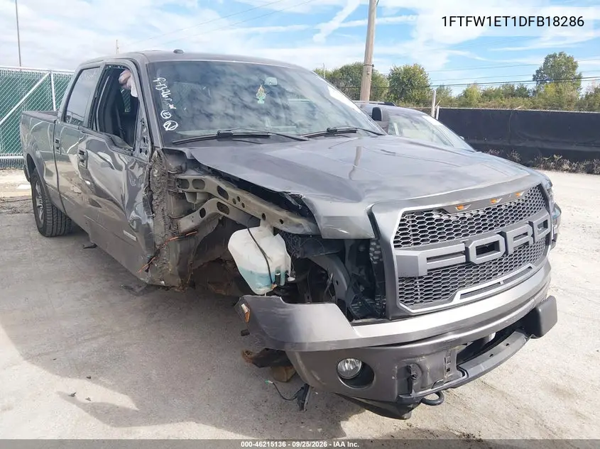 FORD F-150 2013, VIN 1FTFW1ET1DFB18286