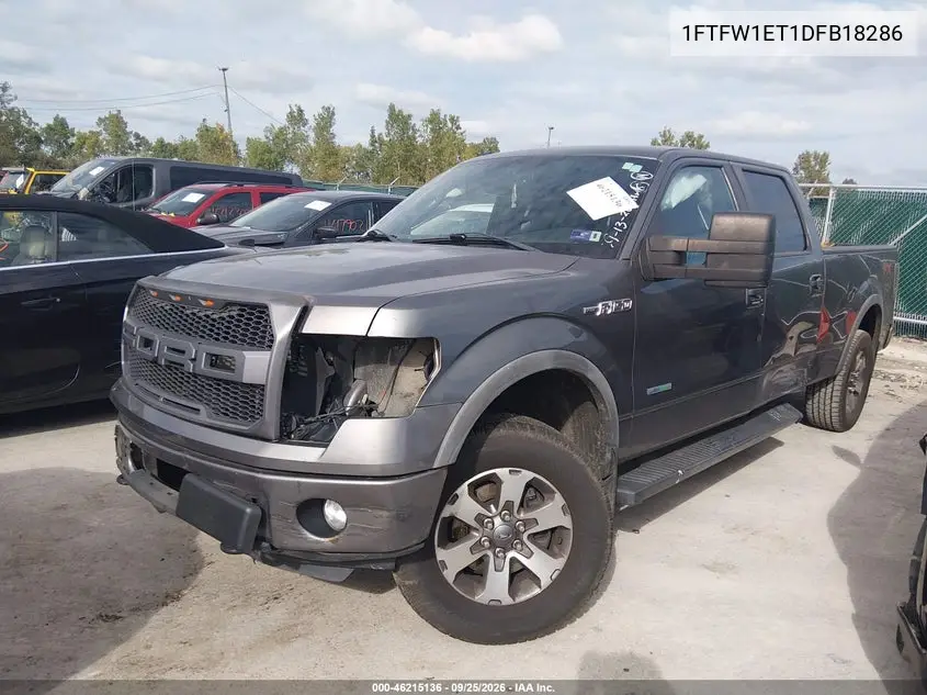 2013 FORD F-150 VIN 1FTFW1ET1DFB18286 — фото 2