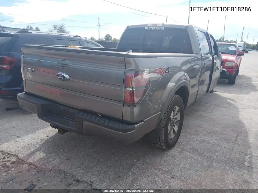 2013 FORD F-150 VIN 1FTFW1ET1DFB18286 — фото 4